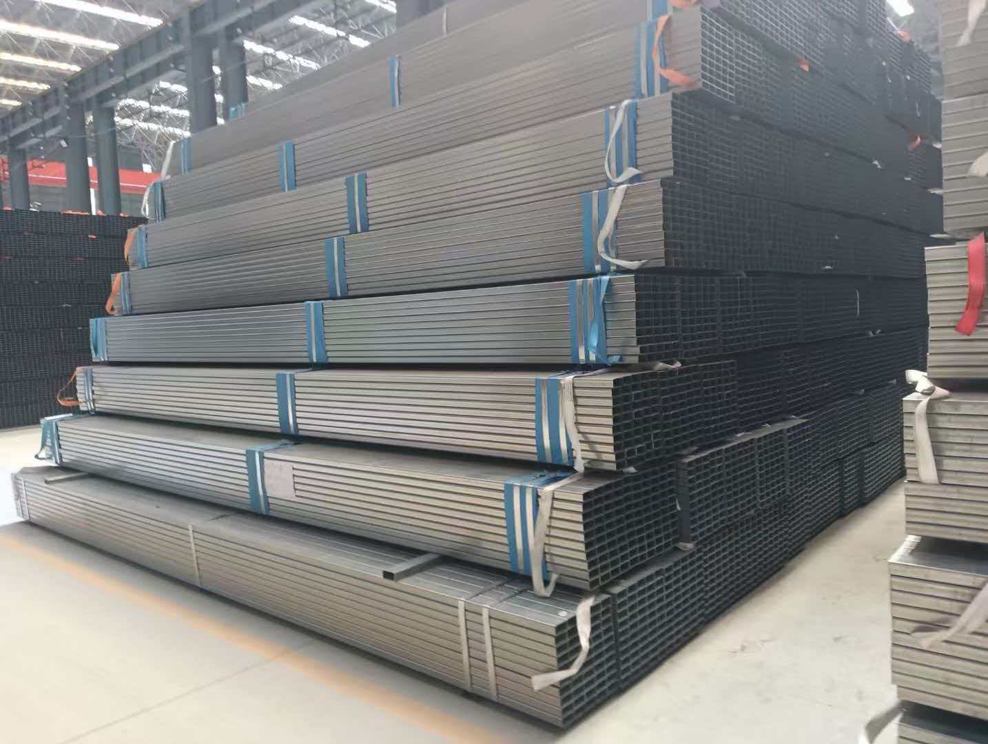 Galvanized Square နှင့် Rectangular Steel Pipe