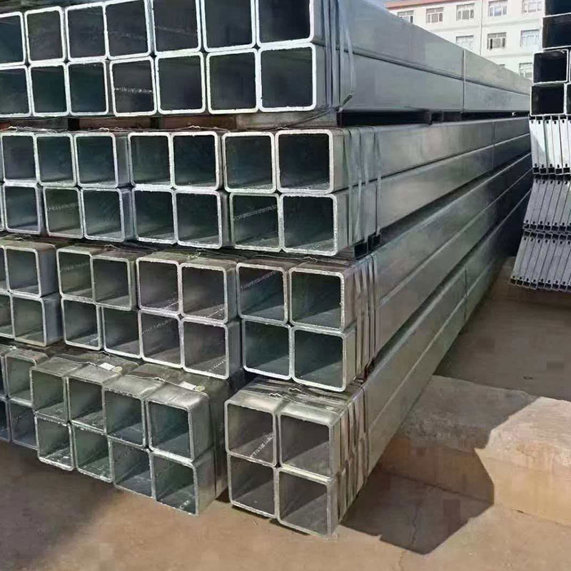 Hot-Dip Galvanized Square နှင့် Rectangular Tubes များ