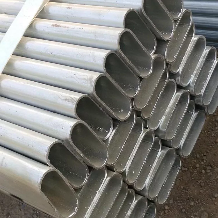 အထူ Galvanized Elliptical Pipe